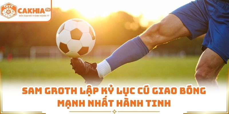 Sam Groth lập kỷ lục cú giao bóng mạnh nhất hành tinh